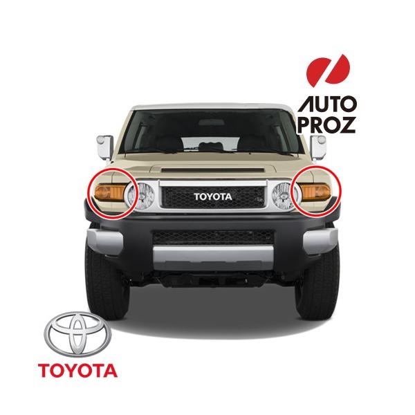 北米仕様 TOYOTA FJクルーザー フロントウィンカー 左右セット トヨタ 純正品
