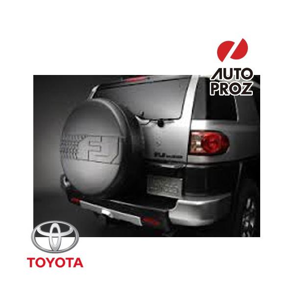 USトヨタ 純正品 TOYOTA FJクルーザー 全年式適合 スペアタイヤカバー バックカメラなし車両用