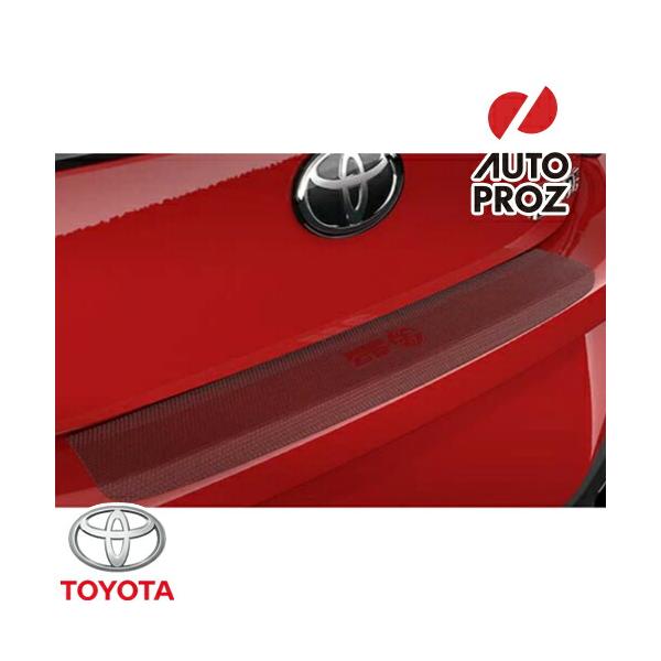 リアバンパーアップリケ クリア GR 86 ロゴ入り トヨタ GR 86 A/Tクーペ 2022年式以降現行 USトヨタ 純正品