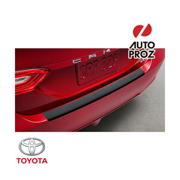 リアバンパーアップリケ ブラック レッドロゴ トヨタ カムリ セダン 2021年式以降現行 USトヨタ 純正品