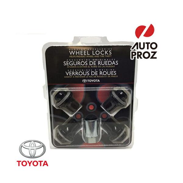 ホイールロック ブラックPVD 4ピース トヨタ タンドラ 3.5L 2022年式以降現行 USトヨタ 純正品