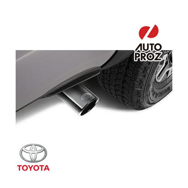 エキゾーストチップ マフラーカッター シングルウォール クロム USトヨタ 純正品