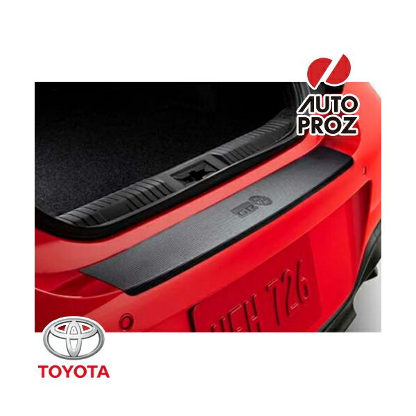 リアバンパーアップリケ テクスチャーブラック GR 86 ロゴ入り トヨタ GR 86 A/Tクーペ 2022年式以降現行 USトヨタ 純正品