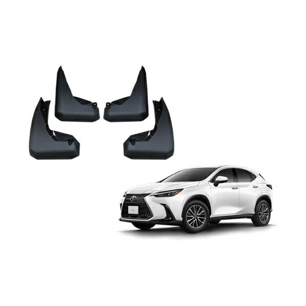 マッドガード 4ピース レクサス AZ20型 NX 2022年式以降現行 Fスポーツに適合 スプラッシュガード LEXUS  正規品