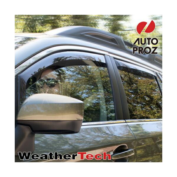 サイドバイザー メルセデスベンツ Cクラス クーペ 2001-2007年式 フロントセット WeatherTech ウェザーテック 正規品