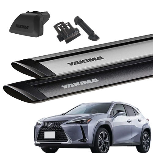 ベースキャリア レクサス UX 10系 フラッシュレールあり車両 2018年式以降現行 サイトラインセット YAKIMA ヤキマ 正規品