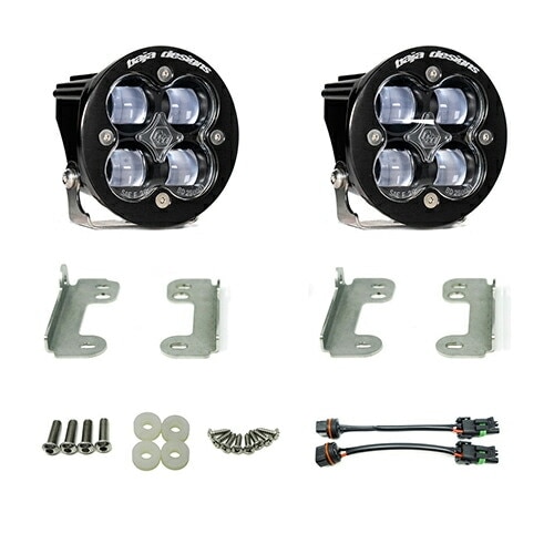 LED フォグライト キット ジープ JLラングラー JTグラディエーター サハラ 純正バンパー用 Squadron-R SAE ワイドコーナリングライト BajaDesigns 正規品