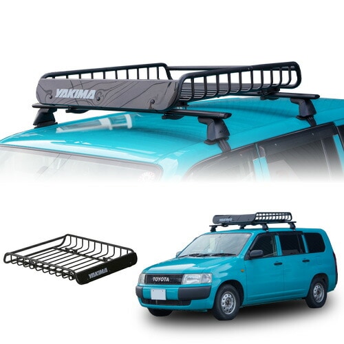 ルーフラック ルーフバスケット ロードウォーリアー 99cm x 112cm x 16.5cm トヨタ プロボックス 2002年式以降現行 YAKIMA ヤキマ 正規品