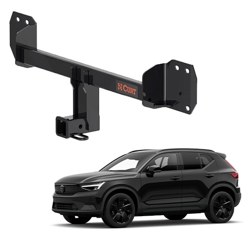 ヒッチメンバー ボルボ XC40 2019年式以降現行 XC Recharge 2021-2024年式 EX40 2025年式以降現行 2インチ角 CURT カート 正規品