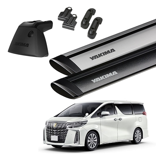 ベースキャリア トヨタ アルファード 30系 2015-2023年 ベースラインタワー ベースクリップ ジェットストリームバー セット YAKIMA ヤキマ 正規品