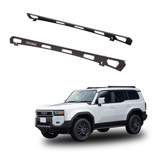 RuggedLine ラギッドライン トヨタ ランドクルーザー 250系 ランクル250 2024年式以降現行 ロックンロード用 ベースキャリア ルーフレール YAKIMA ヤキマ 正規品