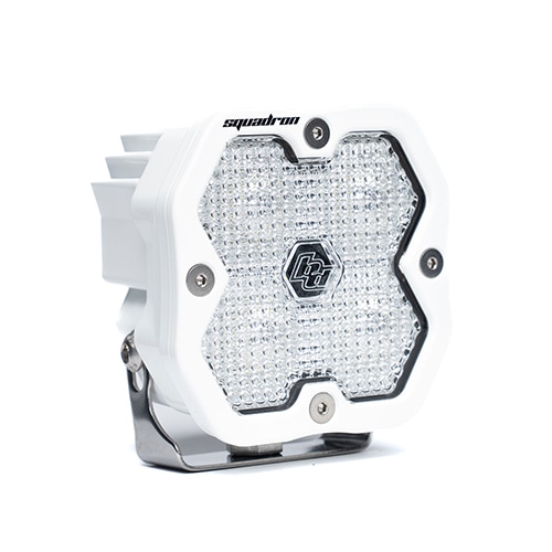 LED シーン ライト Squadron 2.0 Sport 1個 本体カラー：ホワイト BajaDesigns バハデザイン 正規品
