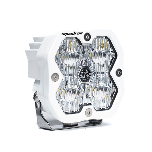 LED ワイドコーナリング ライト Squadron 2.0 Sport 1個 本体カラー：ホワイト BajaDesigns バハデザイン 正規品