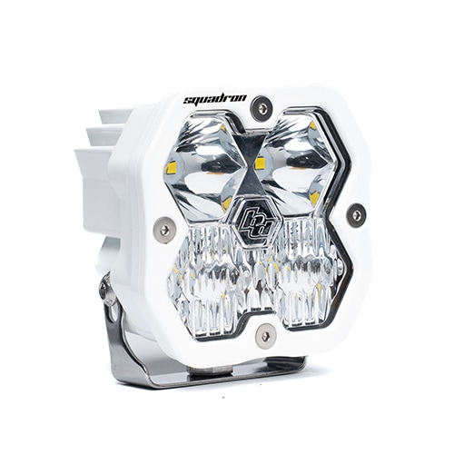 LED ドライビングコンボ ライト Squadron 2.0 Sport 1個 本体カラー：ホワイト BajaDesigns バハデザイン 正規品