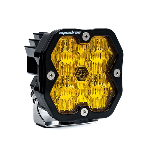 LED ワイドコーナリング ライト Squadron 2.0 Sport 1個 アンバー BajaDesigns バハデザイン 正規品