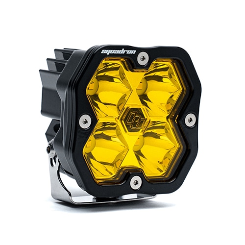 LED スポット ライト Squadron 2.0 Sport 1個 アンバー BajaDesigns バハデザイン 正規品