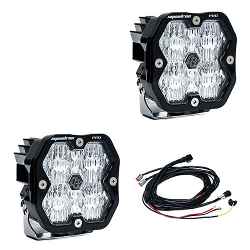 LED ワイドコーナリング ライト Squadron 2.0 Pro 2個 BajaDesigns バハデザイン 正規品