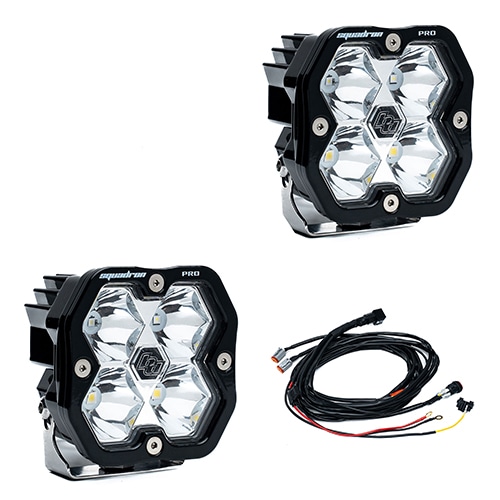 LED スポット ライト Squadron 2.0 Pro 2個 BajaDesigns バハデザイン 正規品