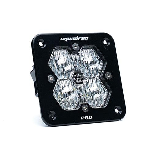 LED ワイドコーナリング ライト Squadron 2.0 Pro フラッシュマウント 1個 BajaDesigns バハデザイン 正規品
