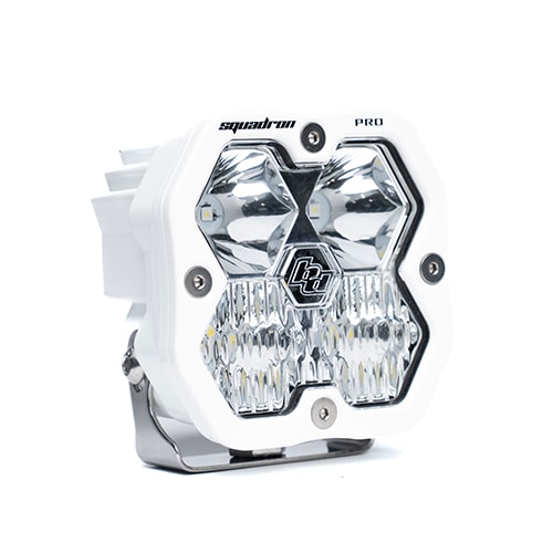 LED ドライビングコンボ ライト Squadron 2.0 Pro 1個 本体カラー：ホワイト BajaDesigns バハデザイン 正規品