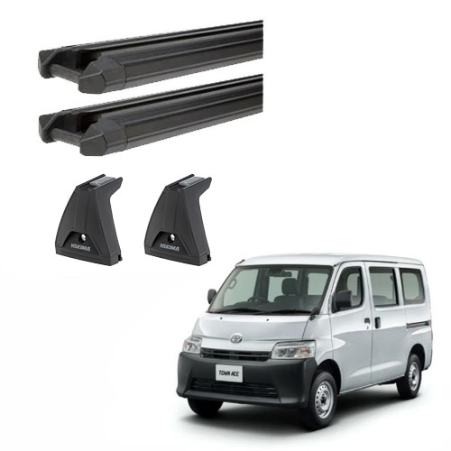 ベースキャリア トヨタ タウンエース 2008年以降現行 150mmガーターマウント TrimHDバー セット YAKIMA ヤキマ 正規品