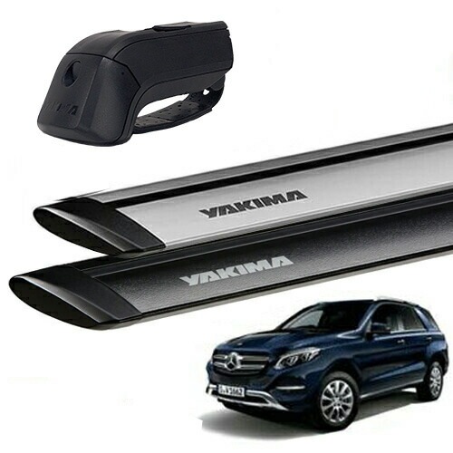 YAKIMA 正規品 メルセデスベンツ GLEクラス ルーフレール付き車両 ベースキャリアセット ティンバーライン ジェットストリームバーM