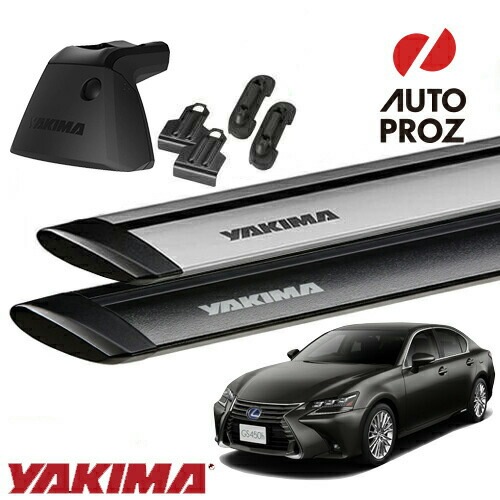 YAKIMA 正規品 レクサス GS L10型 2012年式以降に適合 ベースセット ベースライン クリップ175,160 ジェットストリームバーS