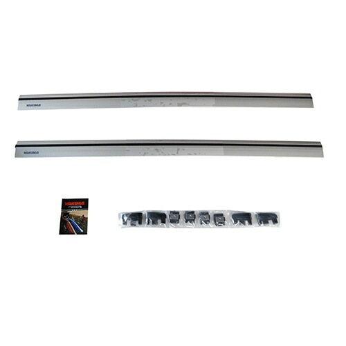 YAKIMA 正規品 ジェットストリームバーS 50インチ 2本 シルバー