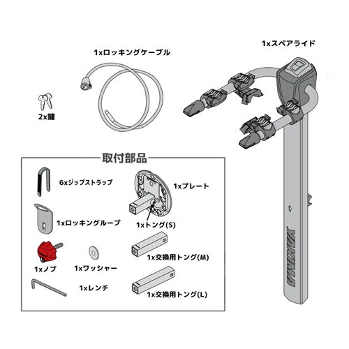 JimnyにYAKIMA スペアライド を紹介 | 商品情報 | ブログ