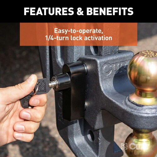 REBELLION XD 固定ブラケット ロック1個 CURT 正規品