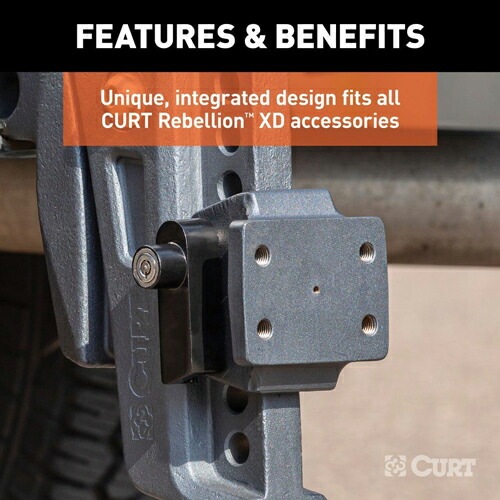REBELLION XD 固定ブラケット ロック1個 CURT 正規品