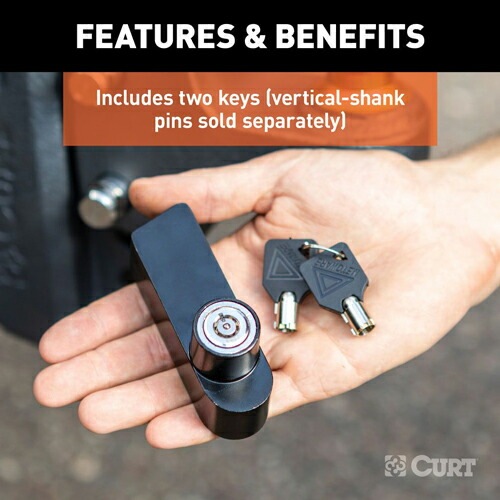 REBELLION XD 固定ブラケット ロック1個 CURT 正規品