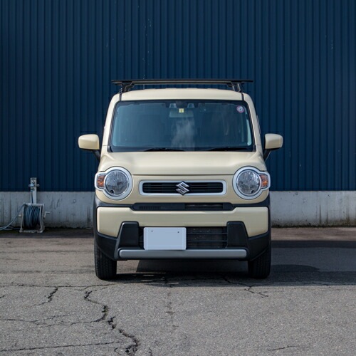 ベースキャリア スズキ ハスラー ルーフレールなし車両 2020年以降現行 ベースラインタワー ジェットストリームバー ベースクリップ セット YAKIMA ヤキマ 正規品