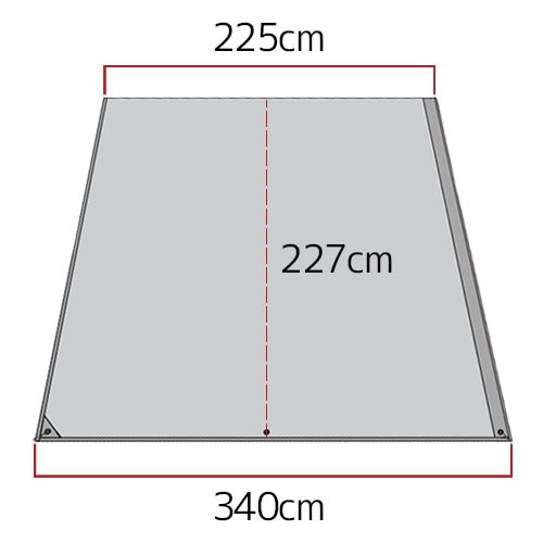 シングルウォールキット MajorShady 270 メジャーシャディー270に適合 オーニング YAKIMA ヤキマ 正規品