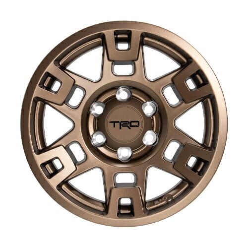 USトヨタ 純正品 TRD 17インチホイール ブロンズ 4本セット 150系プラド FJクルーザー 215サーフ JWL刻印あり
