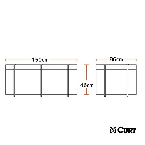 CURT 正規品 防水バッグ ルーフトップキャリアカーゴバック ルーフ CURT 正規品 防水バッグ ルーフトップキャリアカーゴバック ルーフ