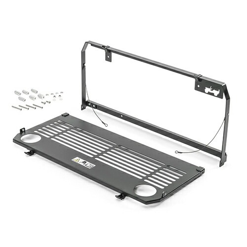 USジープ/MOPAR 純正品 JEEP JLラングラー テールゲートテーブル カップホルダー付き