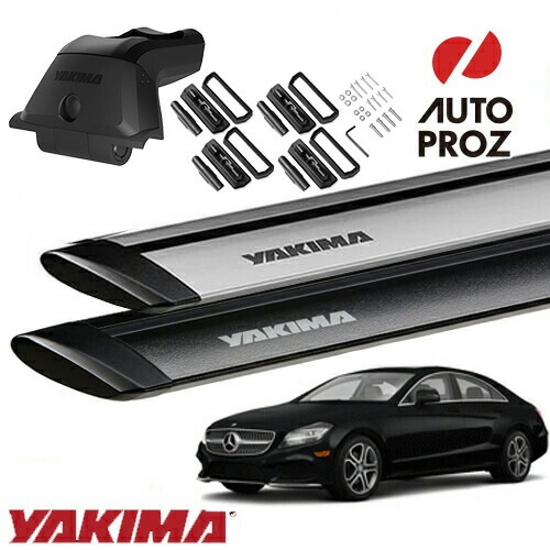 YAKIMA 正規品 メルセデスベンツ CLS W218型 フィックスポイント付き車両 スカイラインタワー ランディングパッド22 ジェットストリームバーM