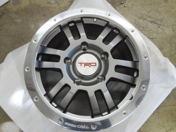USトヨタ 純正品 TOYOTA タンドラ セコイヤ ランドクルーザー TRD 17インチフォージド アルミホイール5本セット