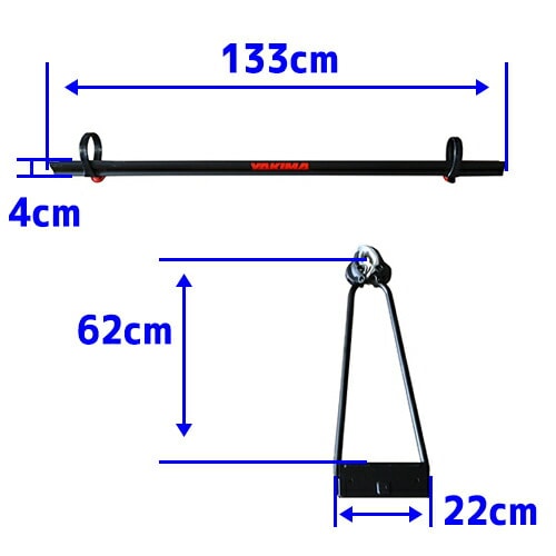 YAKIMA 正規品 ラプターエアロ ルーフ自転車ラック/バイクラック YAKIMA ヤキマ 正規品