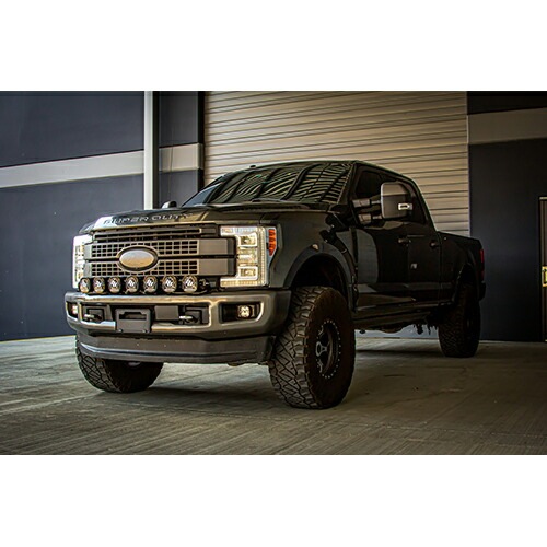 フロントバンパーマウント LED ライト フォード F-250 F-350 アップフィッタースイッチ付車両 2017-2019年 XL Linkable 7連ライトバー BajaDesigns 正規品