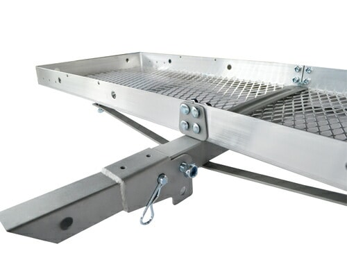 CURT 18100　カーゴキャリア アルミ製 2インチ ヒッチキャリア ヒッチカーゴ CURT製 18100 折り畳み可 アルミ製 2