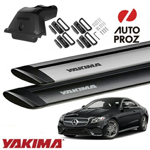 YAKIMA 正規品 メルセデスベンツ Eクラスクーペ C213型 フィックスポイント付き車両 スカイラインタワー ランディングパッド22 ジェットストリームバーS