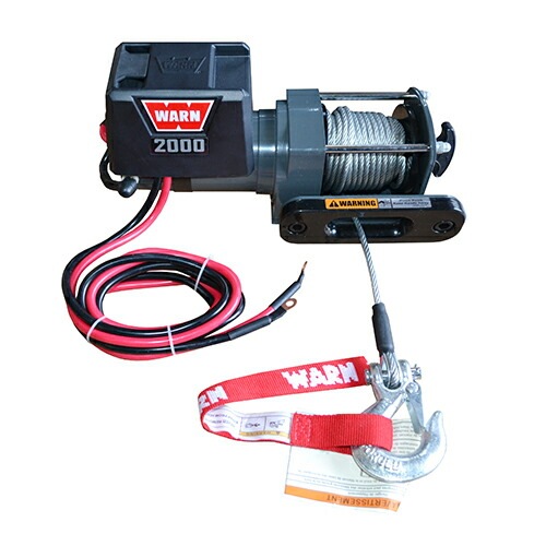 WARN 正規品 2000DCシリーズ 12V 電動 ウインチ 牽引能力 900kg | 電動