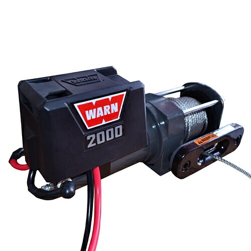 WARN 正規品 2000DCシリーズ 12V 電動 ウインチ 牽引能力 900kg | 電動