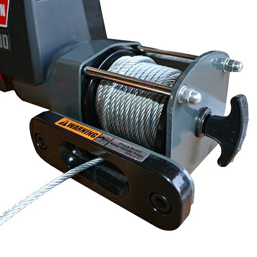 ウインチ　　WARN     3700 　 WARN Utility Winch — 3700-Lb. Capacity, 12 Volt DC, Model# Warn