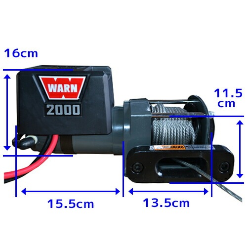 ウインチ　　WARN     3700 　 Warn Works 603700 3,700 Lb DC Winch - Newegg.com