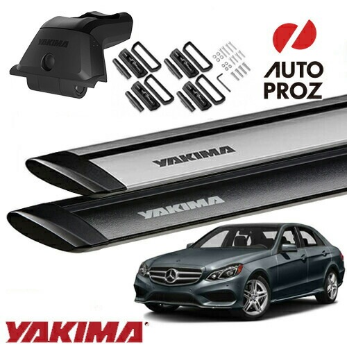 YAKIMA 正規品 メルセデスベンツ Eクラスセダン W212型 フィックスポイント付き車両 スカイラインタワー ランディングパッド22 ジェットストリームバーS
