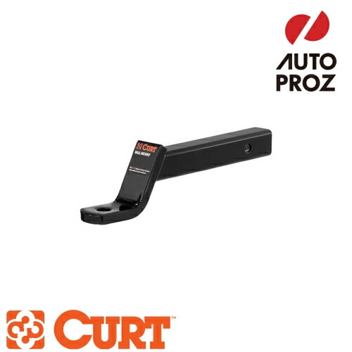 CURT 正規品 2インチ角 ヒッチメンバー用 クラス3 ボールマウント 2インチライズ 4インチドロップ 【レビューでヒッチピンプレゼント】