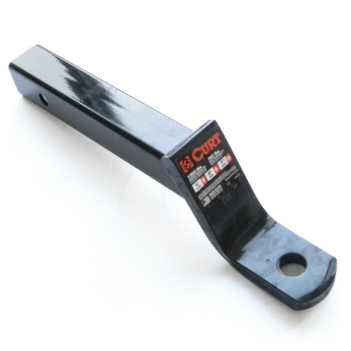 CURT 正規品 2インチ角 ヒッチメンバー用 クラス3 ボールマウント 2インチライズ 4インチドロップ 【レビューでヒッチピンプレゼント】